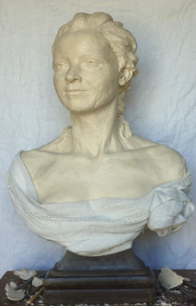 Olympe de Gouges. Escultores: Fabrice Gloux y Jeanne Spehar