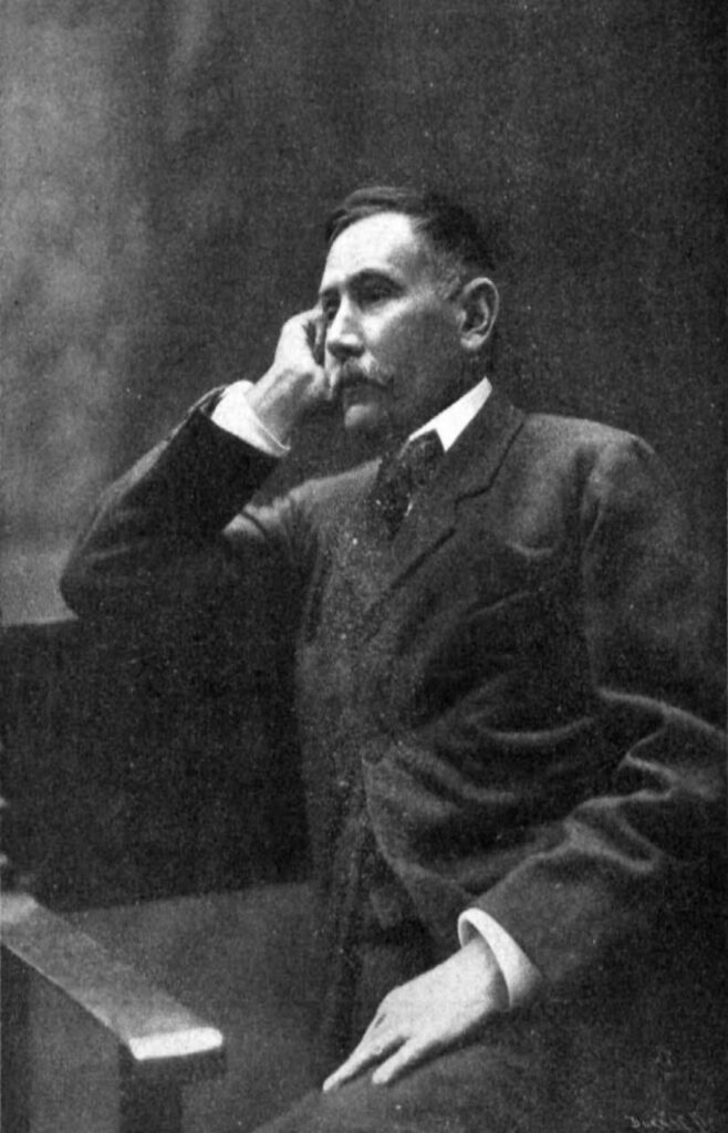 Benito Pérez Galdós, fotografiado por Christian Franzen