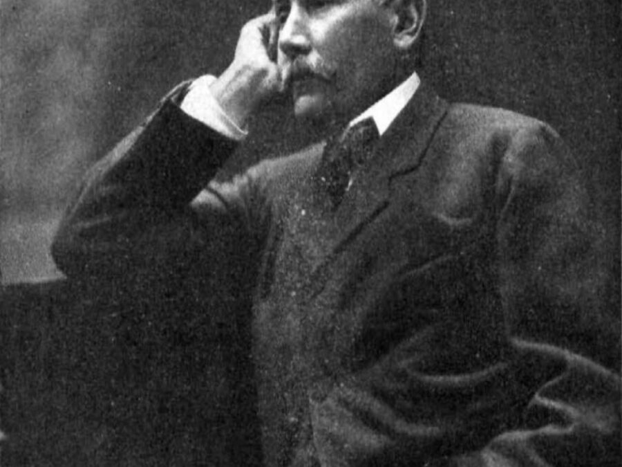 Benito Pérez Galdós, fotografiado por Christian Franzen