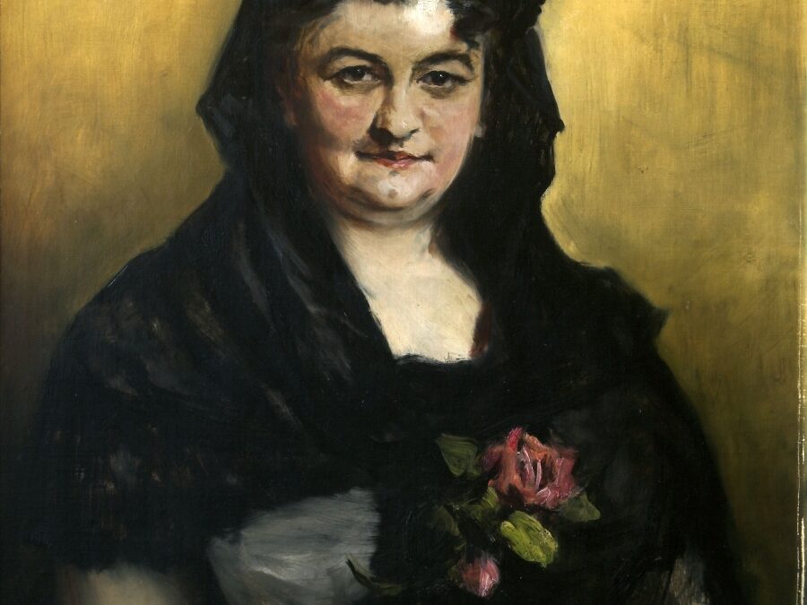 Emilia Pardo Bazán. Gustav Wertheimer, 1887. Fuente: Casa Museo Emilia Pardo Bazán. Real Academia Galega.